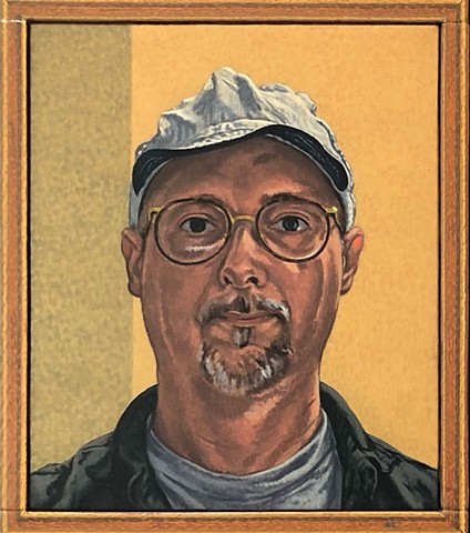Self-Portrait in Painting Cap
