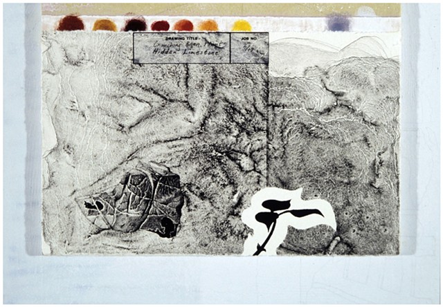 Paul (P.J.) Woods, 2005, Lithography and oil on paper