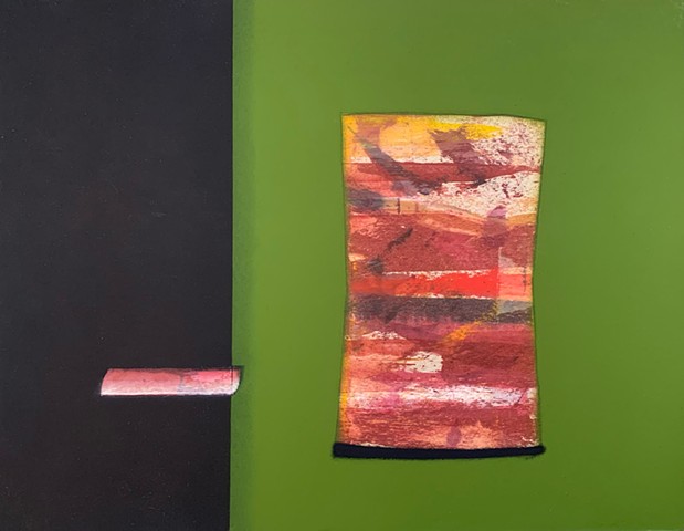 Paul (P.J.) Woods, 2026, oil on paper
