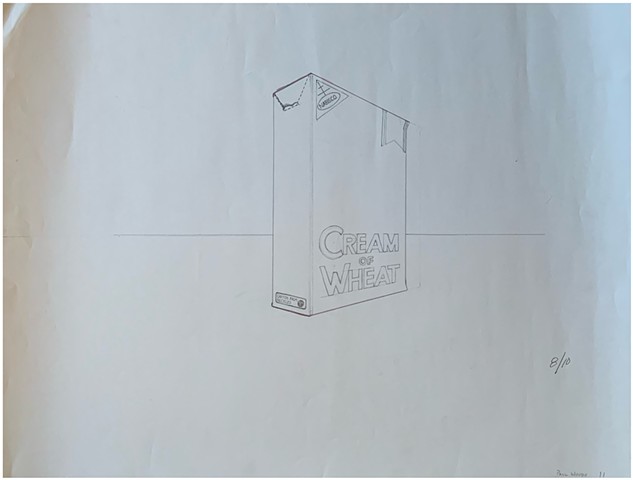 Paul P.J. Woods, 1995, graphite