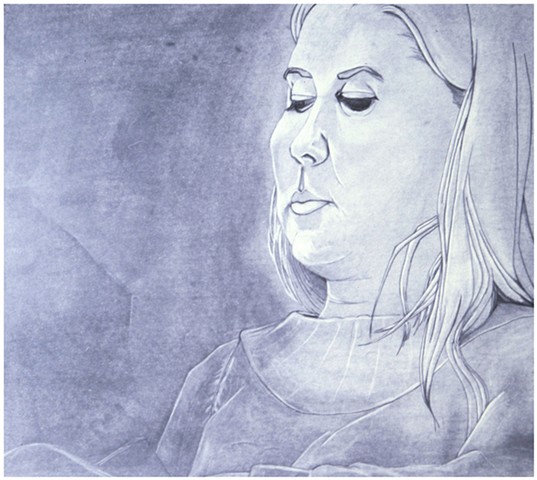 Untitled Drawing (Reader)