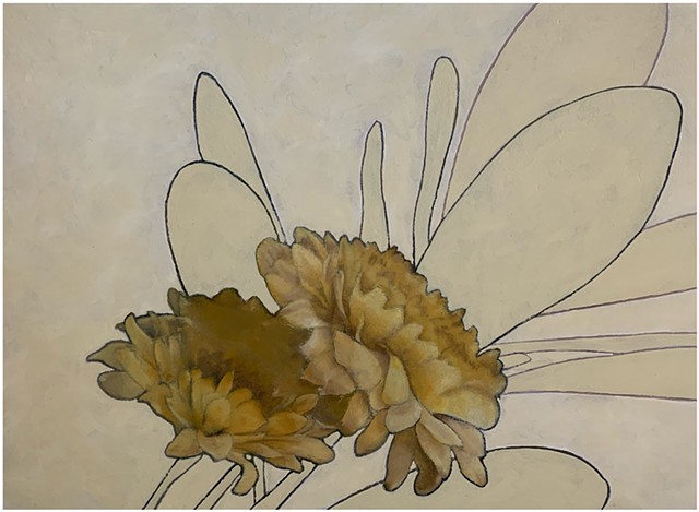 Paul P.J. Woods, 2026, oil on paper