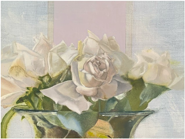 Paul P.J. Woods, 2025, oil on paper