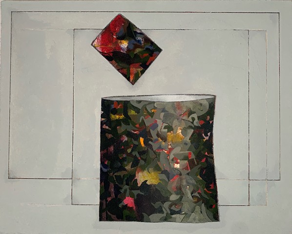 Paul P.J. Woods, 2026, oil on paper