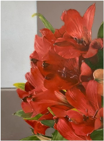 Paul P.J. Woods, 2025, oil on paper