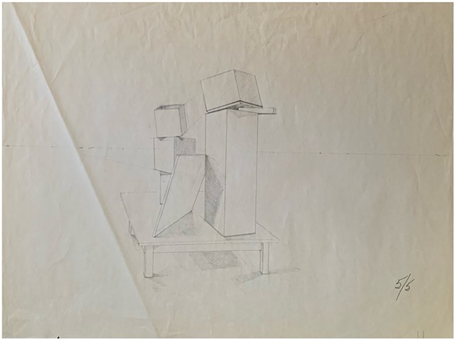 Paul P.J. Woods, 1996, graphite