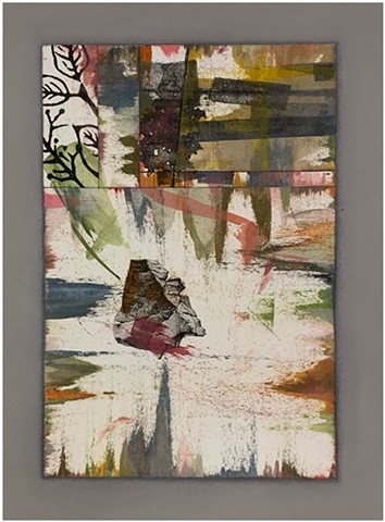 Paul P.J. Woods, 2025, oil on paper