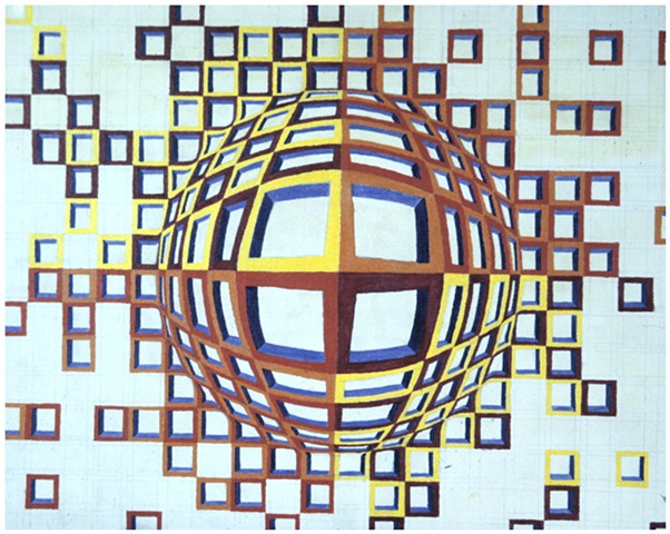 Paul (P.J.) Woods, 1992, Acrylic paint on cotton canvas