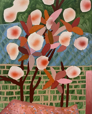 Untitled (Red and Orange Plants)