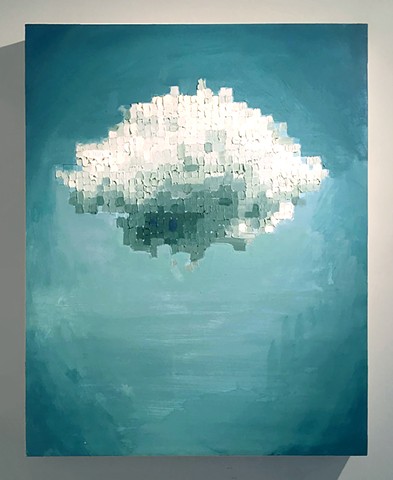 Pixelated Cloud No. 1  
