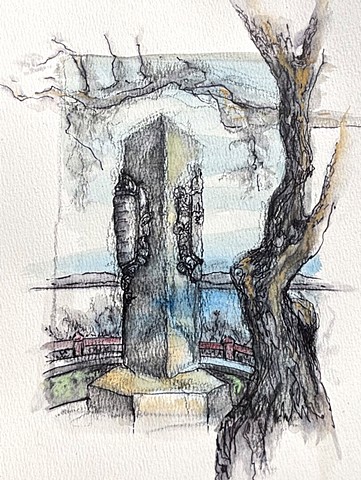 Ribault Column on Timucuan Bluff