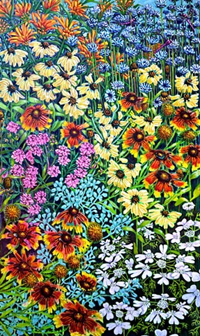 In Bed Blankets, Buttons and Rue