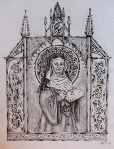 Altar to Hildegard Von Bingen