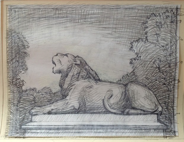 Maulbronn Lion, study