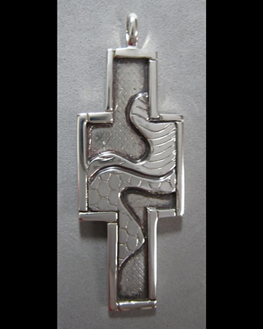 sterling silver pectoral cross
