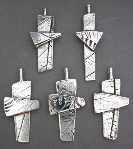 impressions of nature silver crosses ©Nancy Denmark