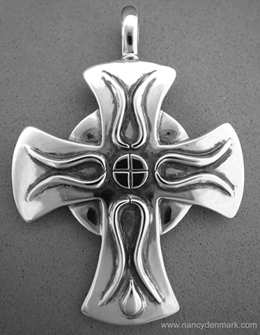 sterling silver Cross of Iona © Nancy Denmark
