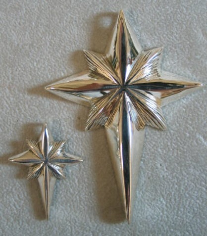 sterling silver star cross pendants © Nancy Denmark