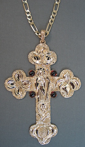 Pectoral Cross created by Nancy Denmark for Bishop C. Andrew Doyle