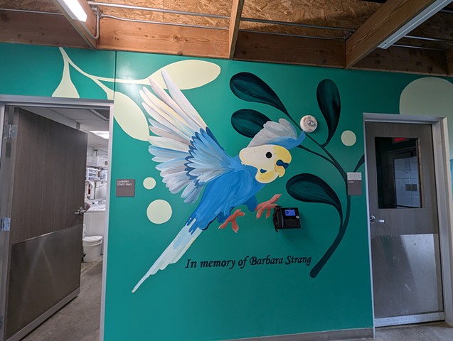 Iowa City Animal Care and Adoption Center mural