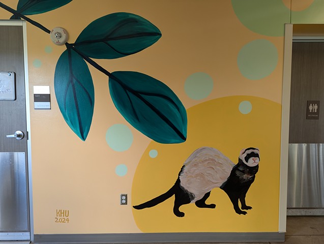 Iowa City Animal Care and Adoption Center mural