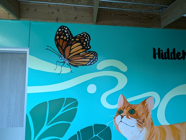 Iowa City Animal Care and Adoption Center mural