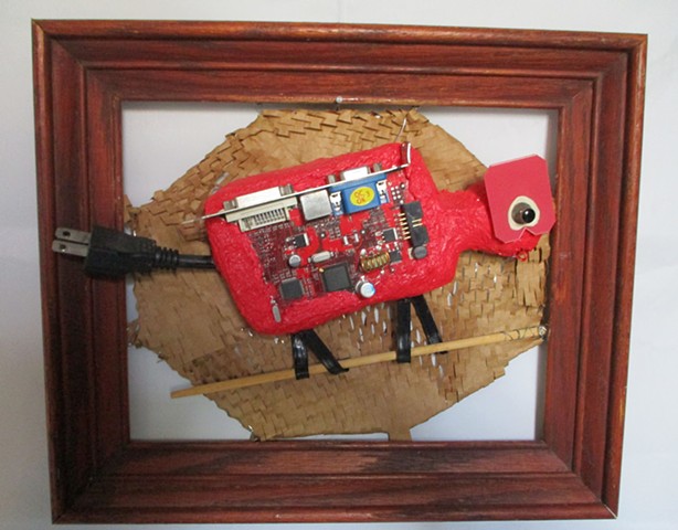 art made with discarded objects