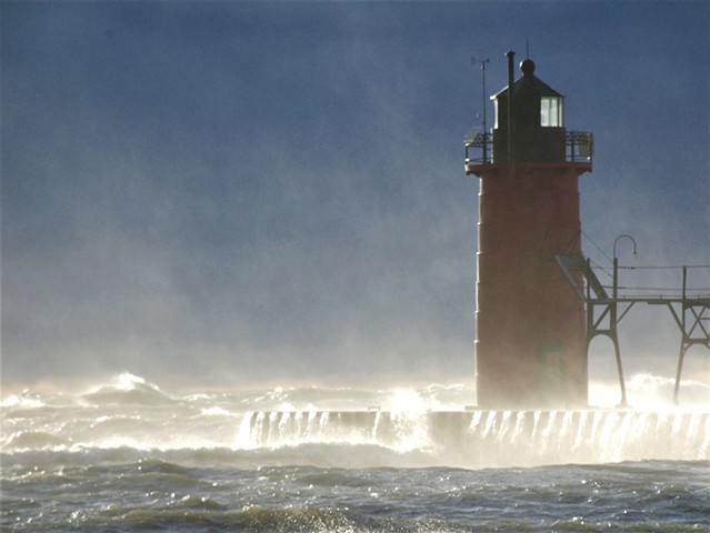 Lake Lighthouse South Haven 1