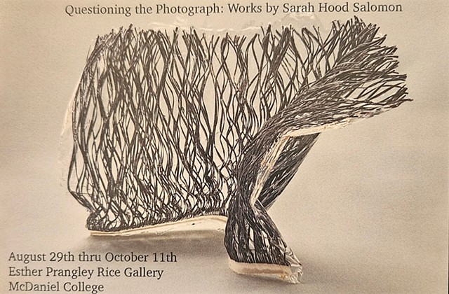 Questioning the Photograph: works by Sarah Hood Salomon