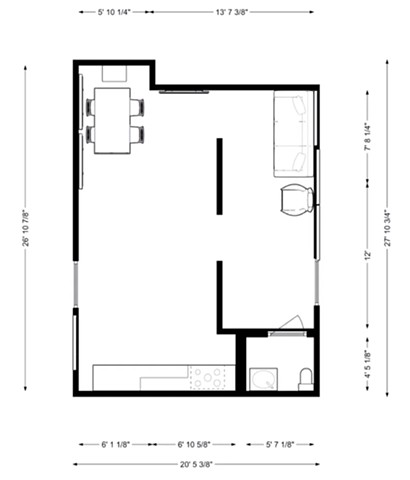 Floor Plan 2 (Click to view Video)