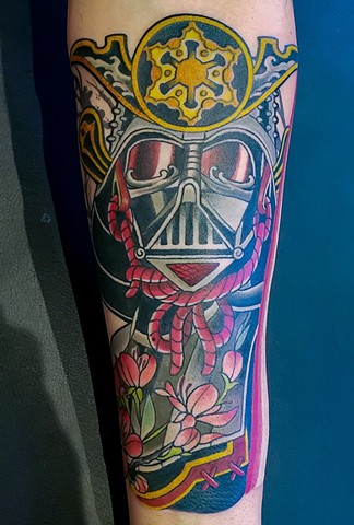 Darth Vader Samurai by Adam Sky