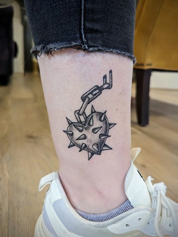 Morningstar Tattoo by Jordi Simons