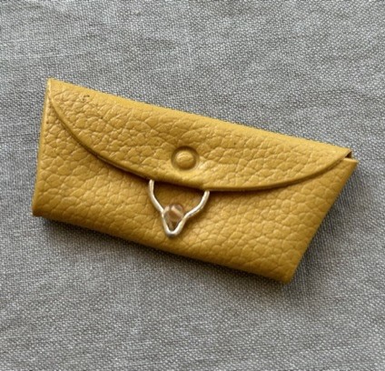 1960's Mustard Clutch - Part of "Peachy Fleecy" #915