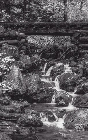 Logging Tracks over Wigwam Falls