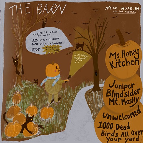 Halloween Show Flyer