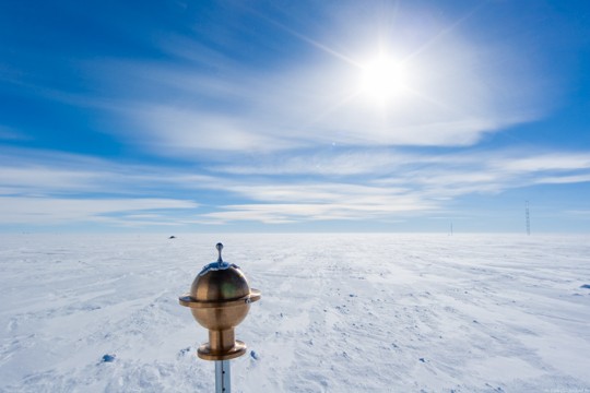 The South Pole Looking Out