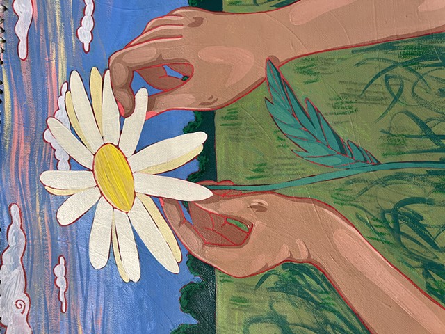 The flowers would never lie to me (detail)
