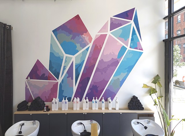 Gem House Salon Mural