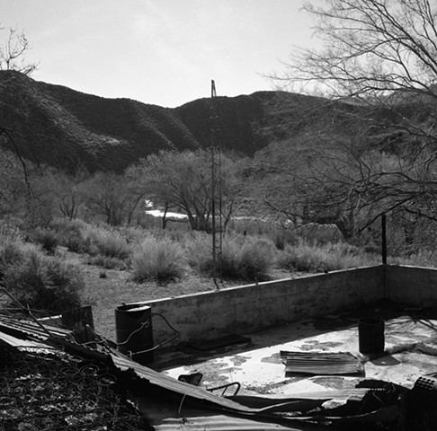 Abandoned Willett Ranch at Ten Sycamore Flat