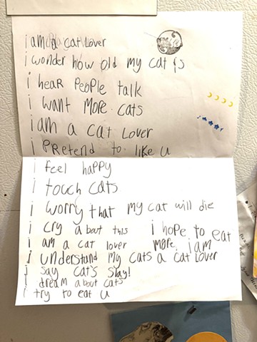 Pocket Poetry, "I am" mindfulness writing 