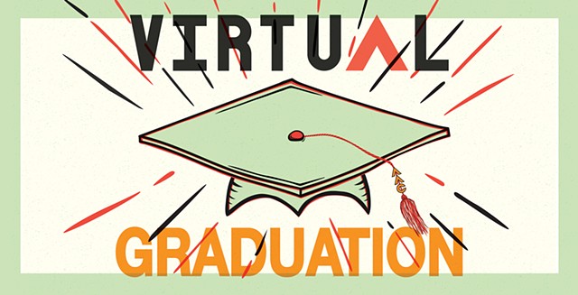 Virtual Graduation graphic (May 2020)