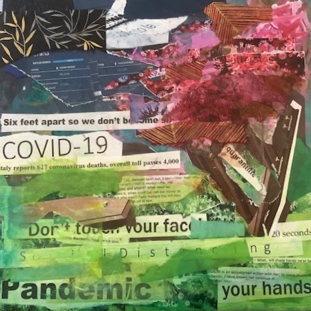 Covid Collage Journal 1