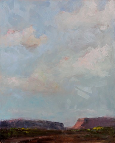 Big Sky Over the Mesa