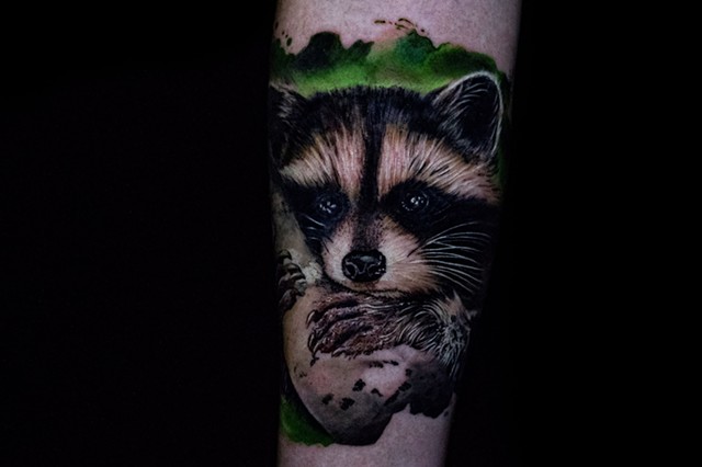 Absolutely in love with how cute this little "trash panda" is super fun racoon I finished recently 