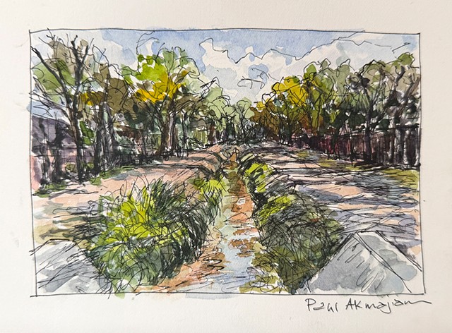 Bosque Trail II (framed)