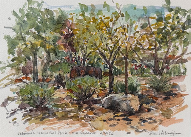 Plein air at the park
