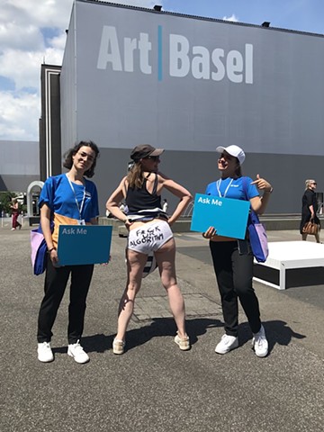F UR A in action at Art Basel 2022