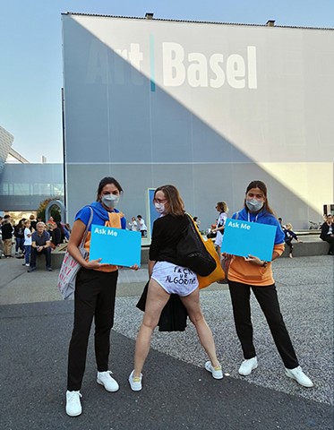 F UR A in action at Art Basel