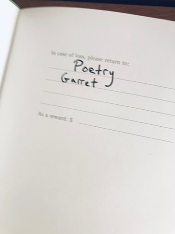 Paris Poetry Garret