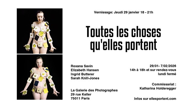 Toutes les choses qu'elle portent - Exhibition Paris 2026